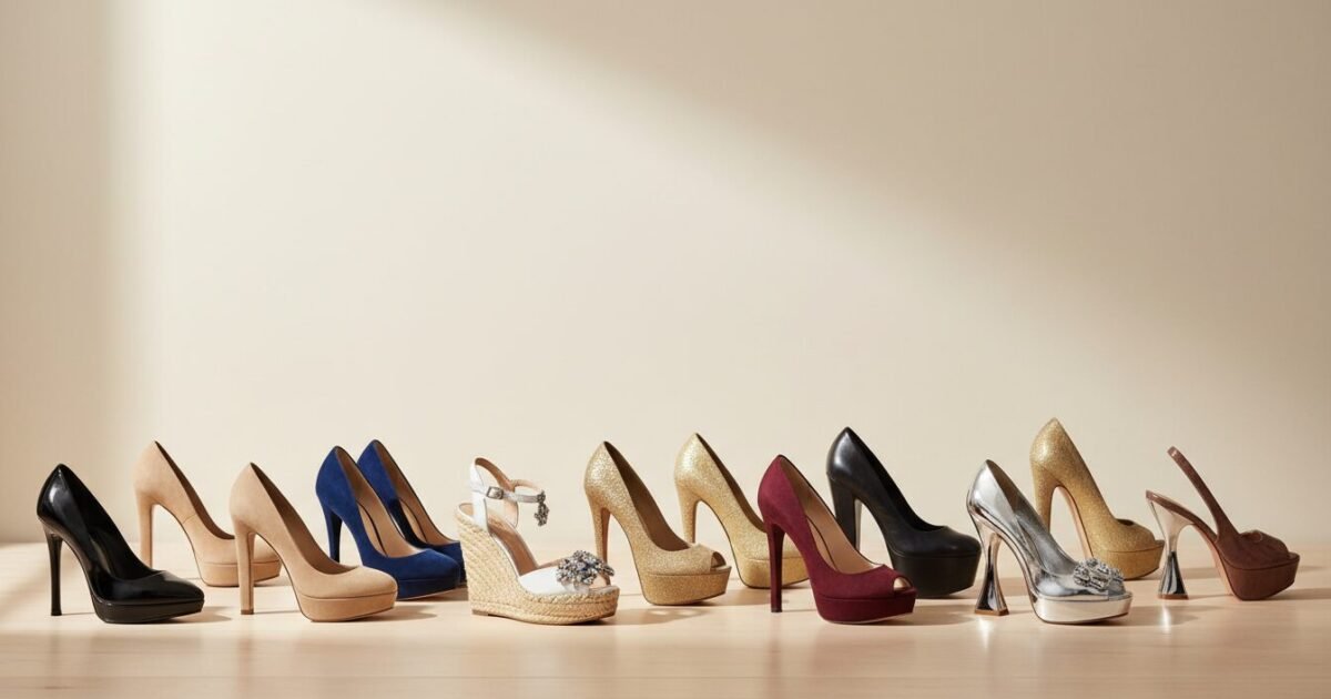 Understanding the Different Types of Heels - types of heels | LEXAZI