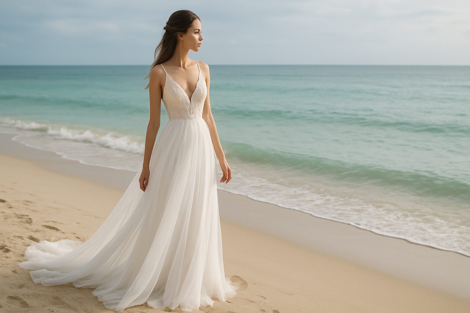 Best Fabrics for Beach Gowns for Wedding - beach gowns for wedding | LEXAZI