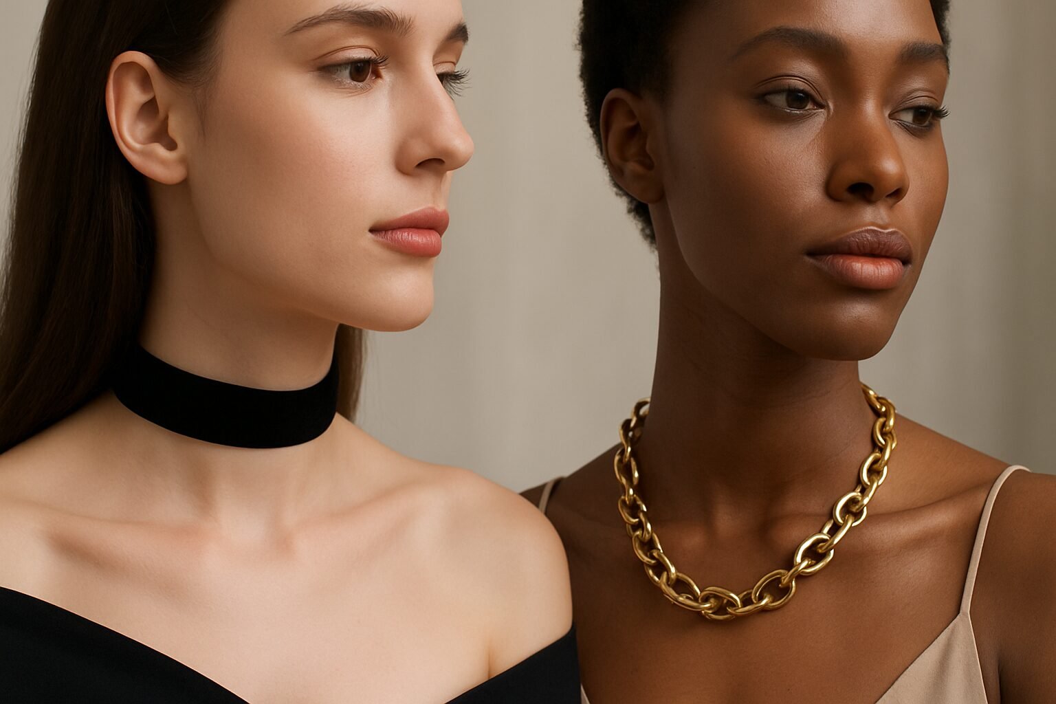 The History of Chokers and Necklaces - choker and necklace | LEXAZI