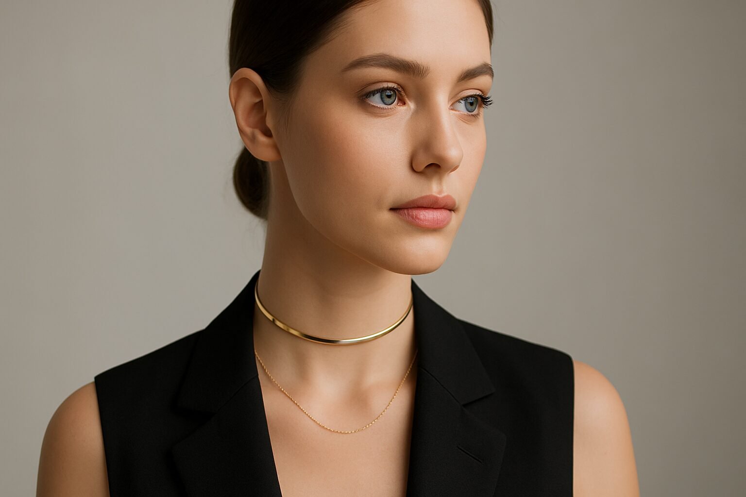 Understanding Choker Lengths and Fit - choker and necklace | LEXAZI