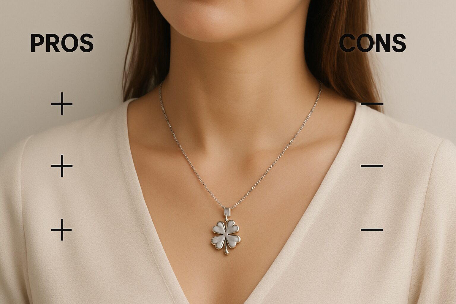 Pros and Cons of the Four Leaf Clover Necklace - four leaf clover necklace | LEXAZI