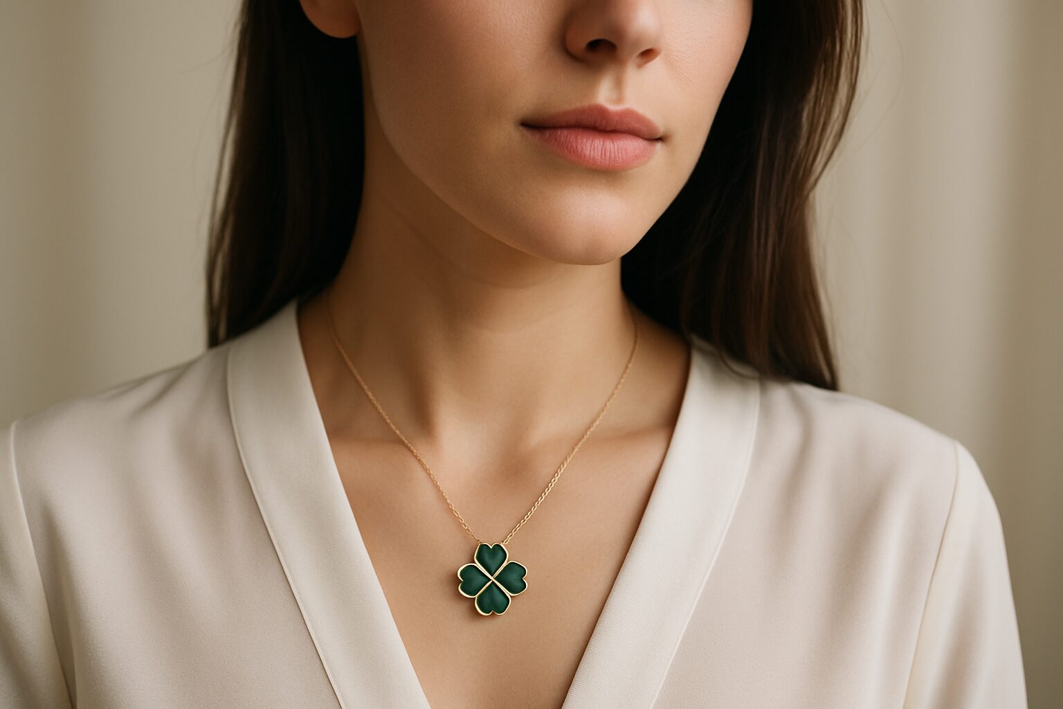 The Meaning and Symbolism of the Four Leaf Clover Necklace - four leaf clover necklace | LEXAZI