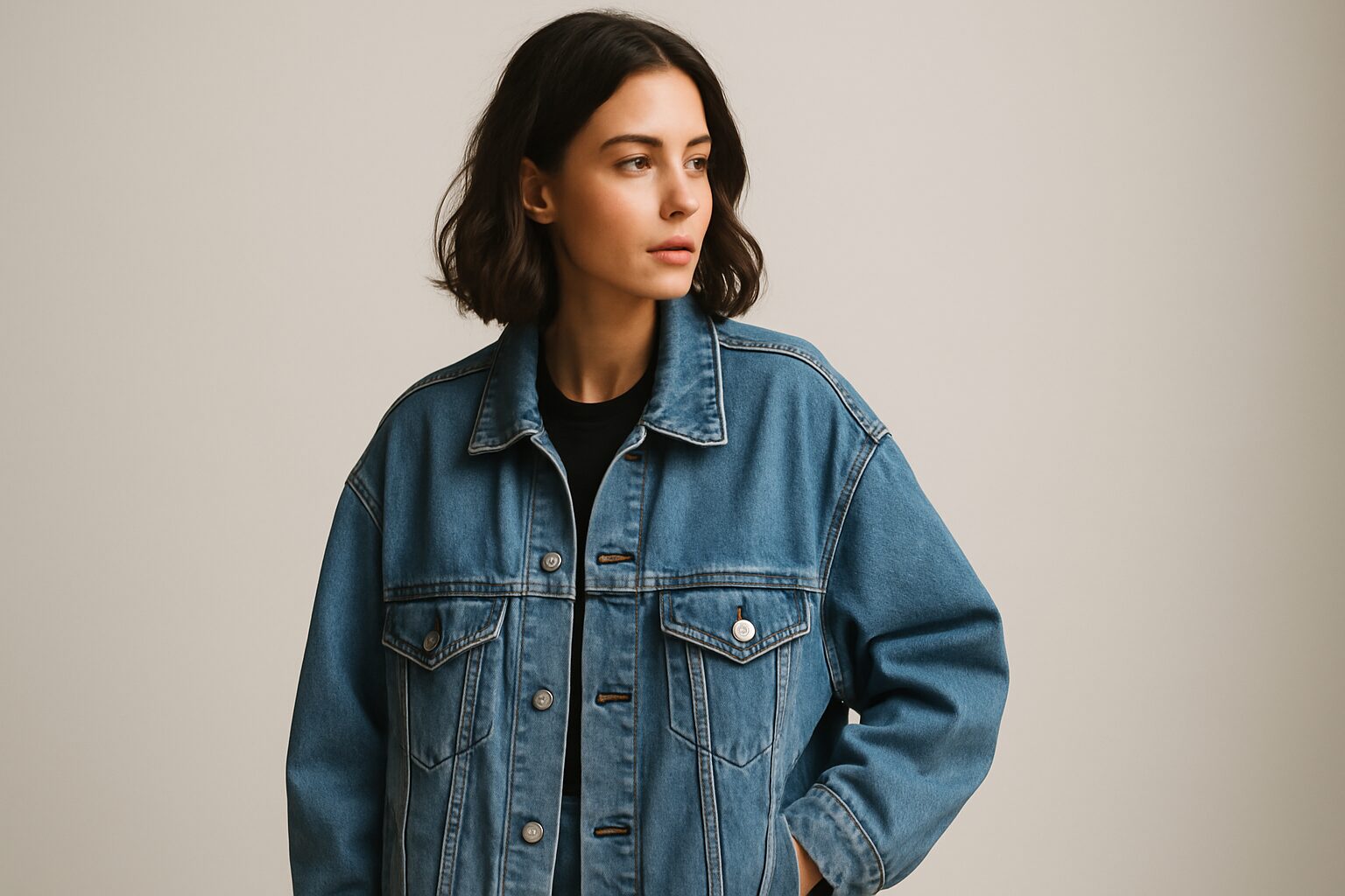 The History and Evolution of the Oversized Denim Jacket - jeans jacket oversized | LEXAZI