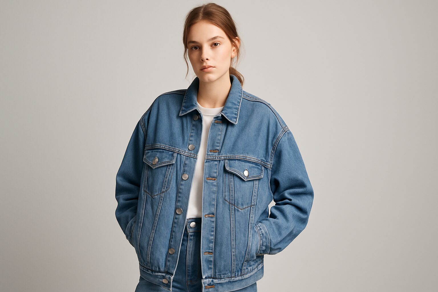 What Defines a Jeans Jacket Oversized? - jeans jacket oversized | LEXAZI