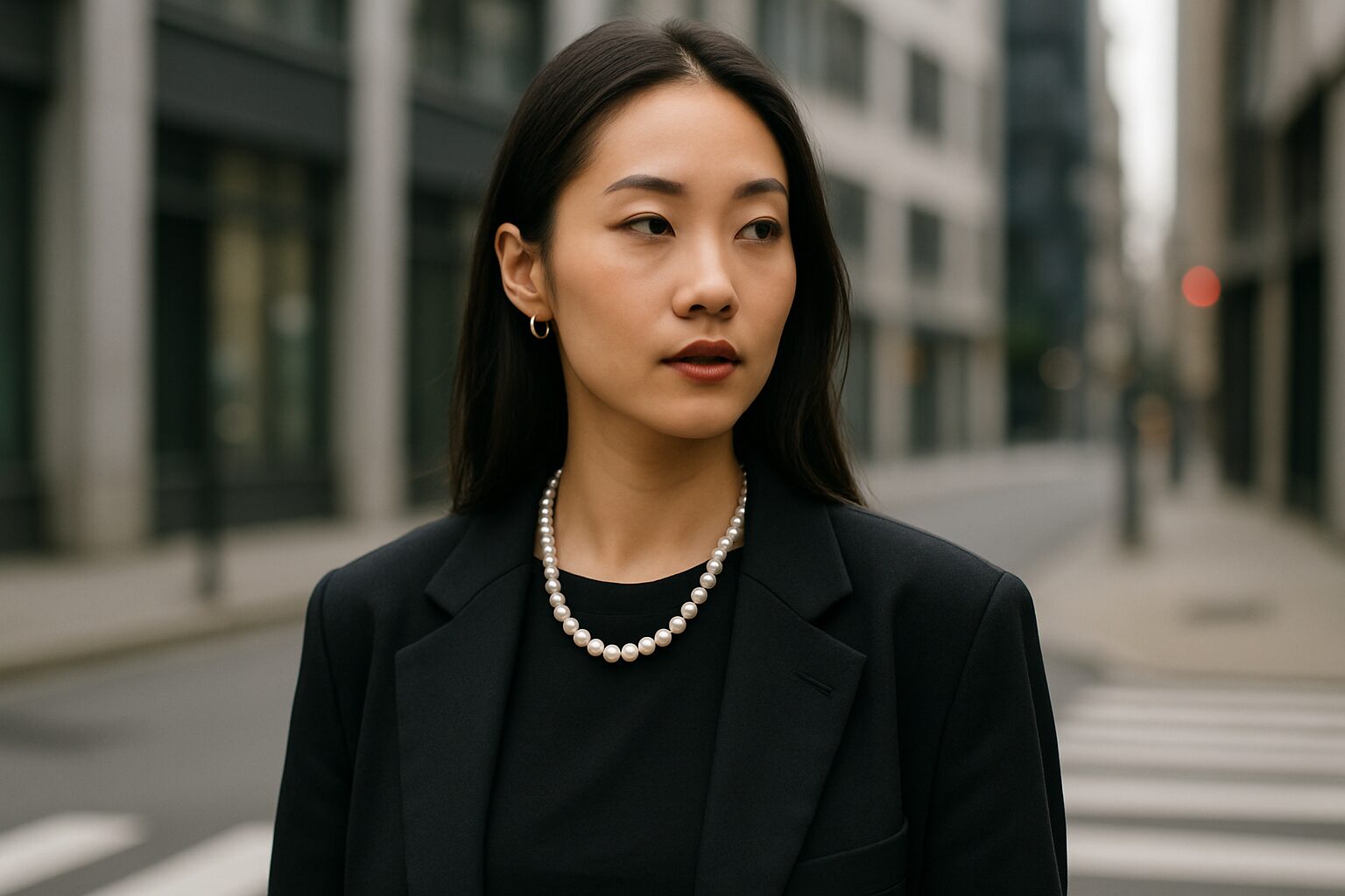 How to Style a Pearl Necklace for Urban Looks - pearl necklace urban | LEXAZI