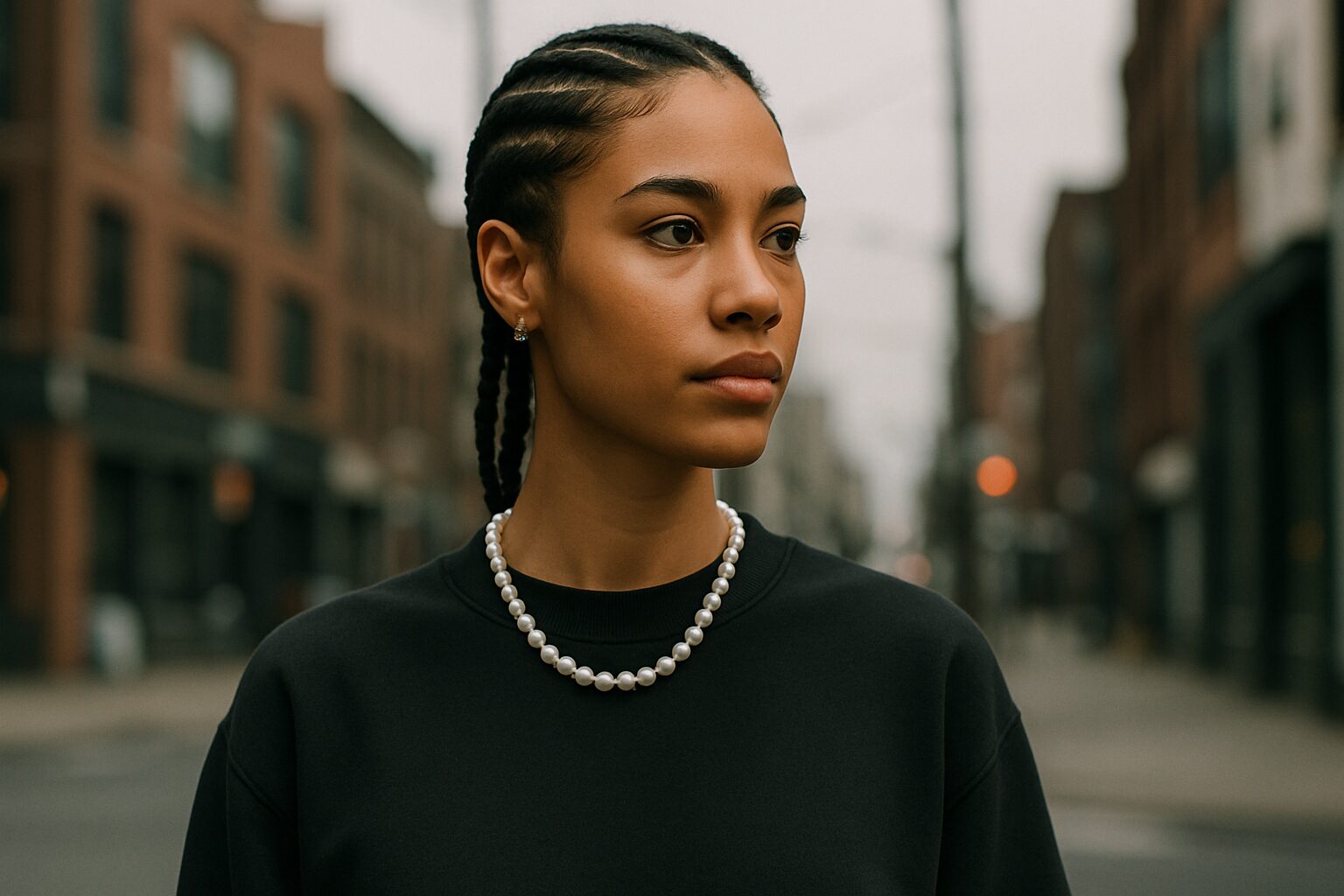 The Rise of the Pearl Necklace in Urban Fashion - pearl necklace urban | LEXAZI