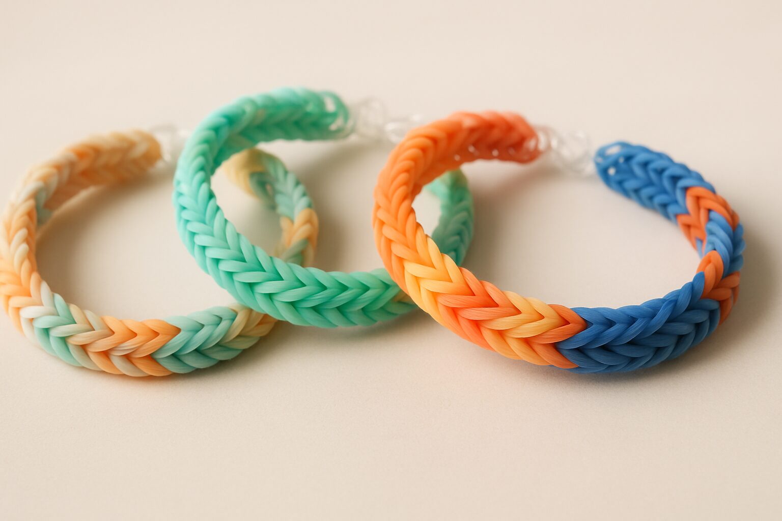 Mediterranean Color Palettes for Resort-Style Rainbow Loom Bracelets - rainbow loom bracelets | LEXAZI