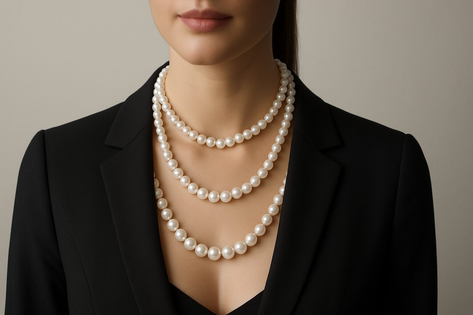 Pearl Necklace Lengths: Choker to Opera - real pearl necklace | LEXAZI