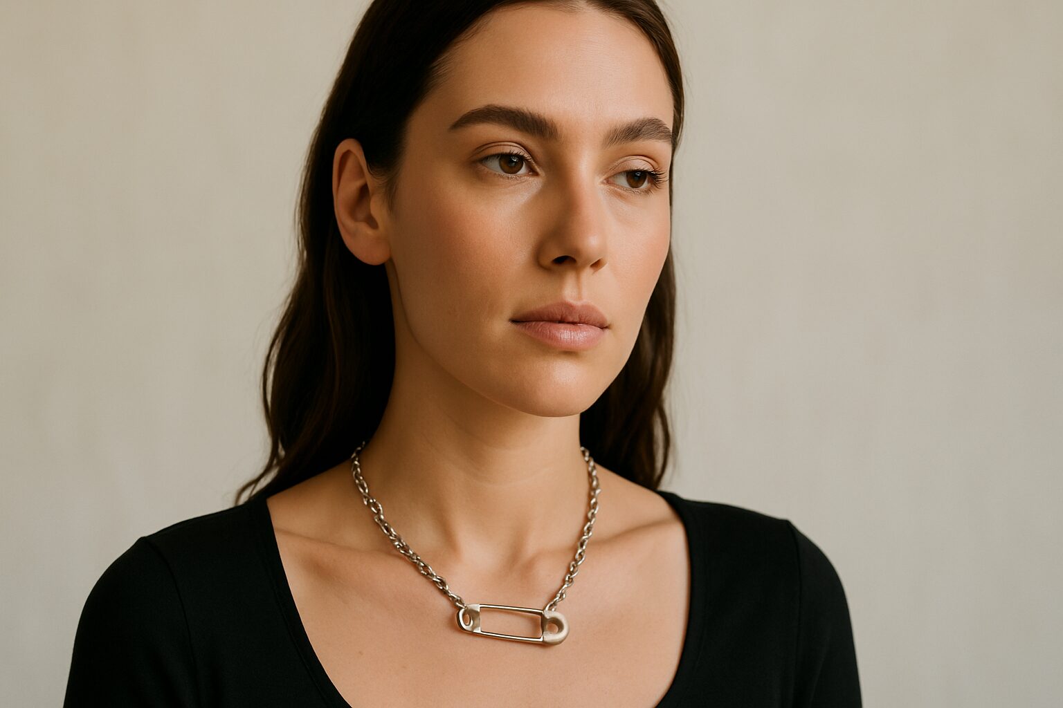 What Is a Safety Pin Necklace? - safety pin necklace | LEXAZI