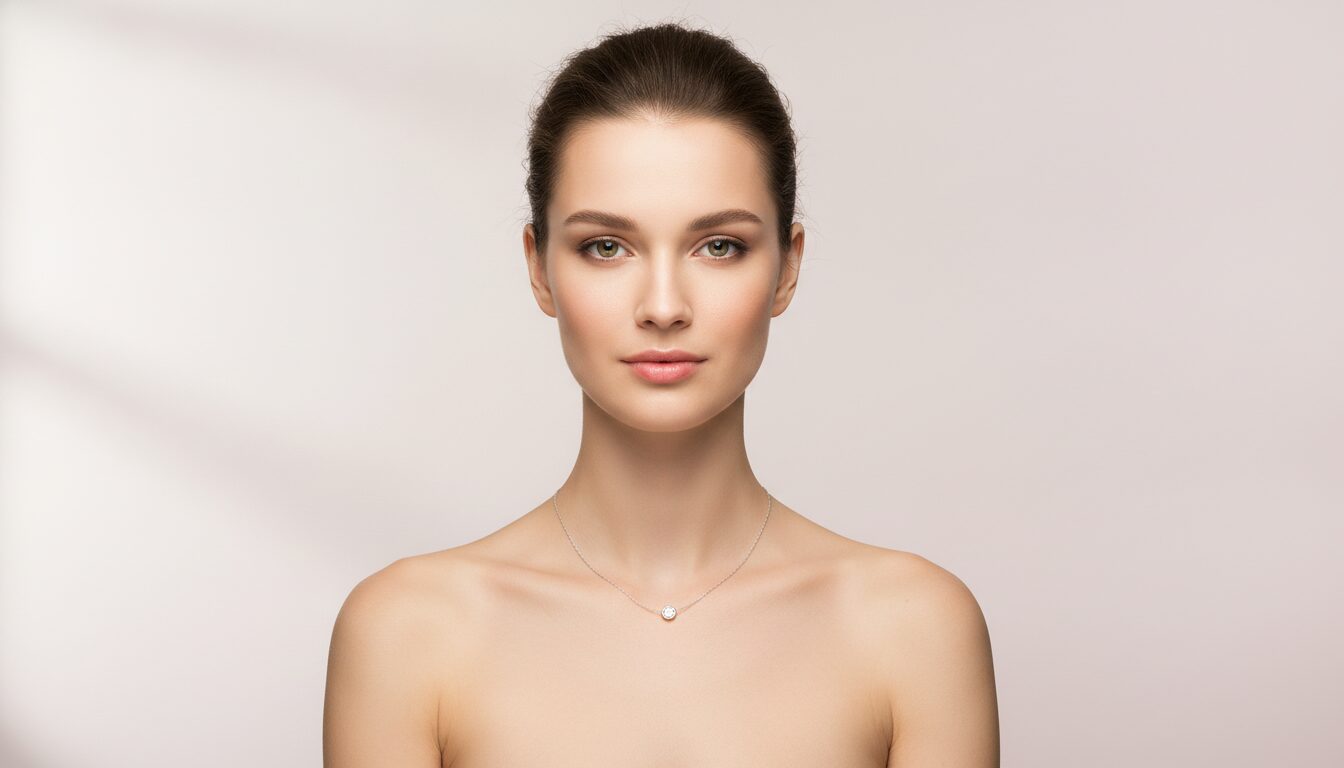 How a 16 Inch Necklace Fits - 16 inch necklace | LEXAZI