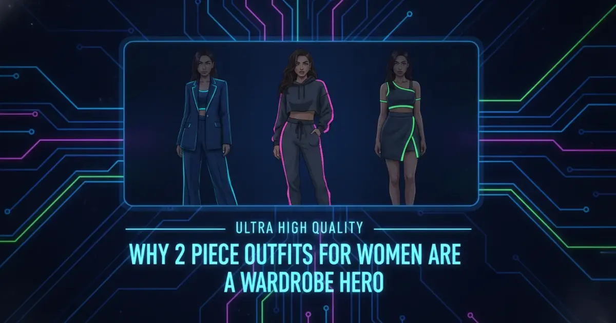 Illustration of Why 2 Piece Outfits for Women Are a Wardrobe Hero