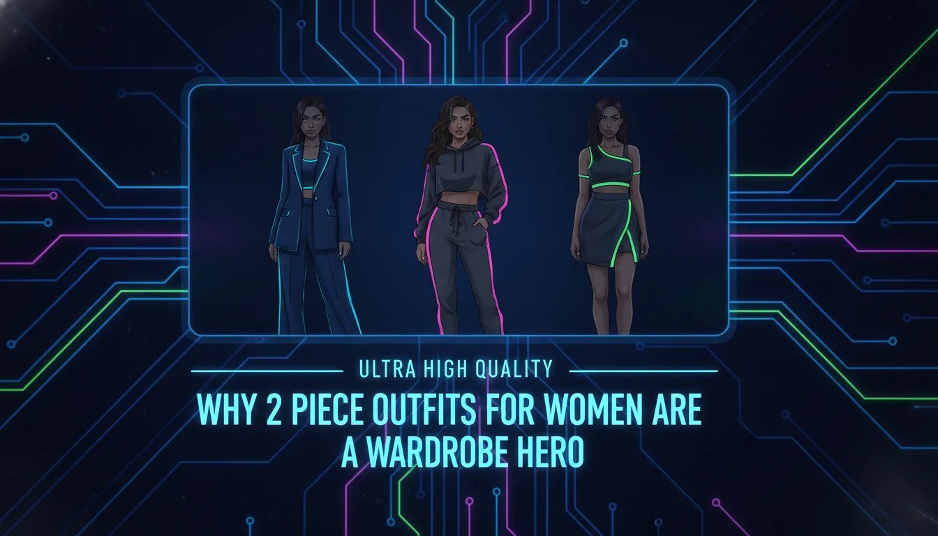 Illustration of Why 2 Piece Outfits for Women Are a Wardrobe Hero