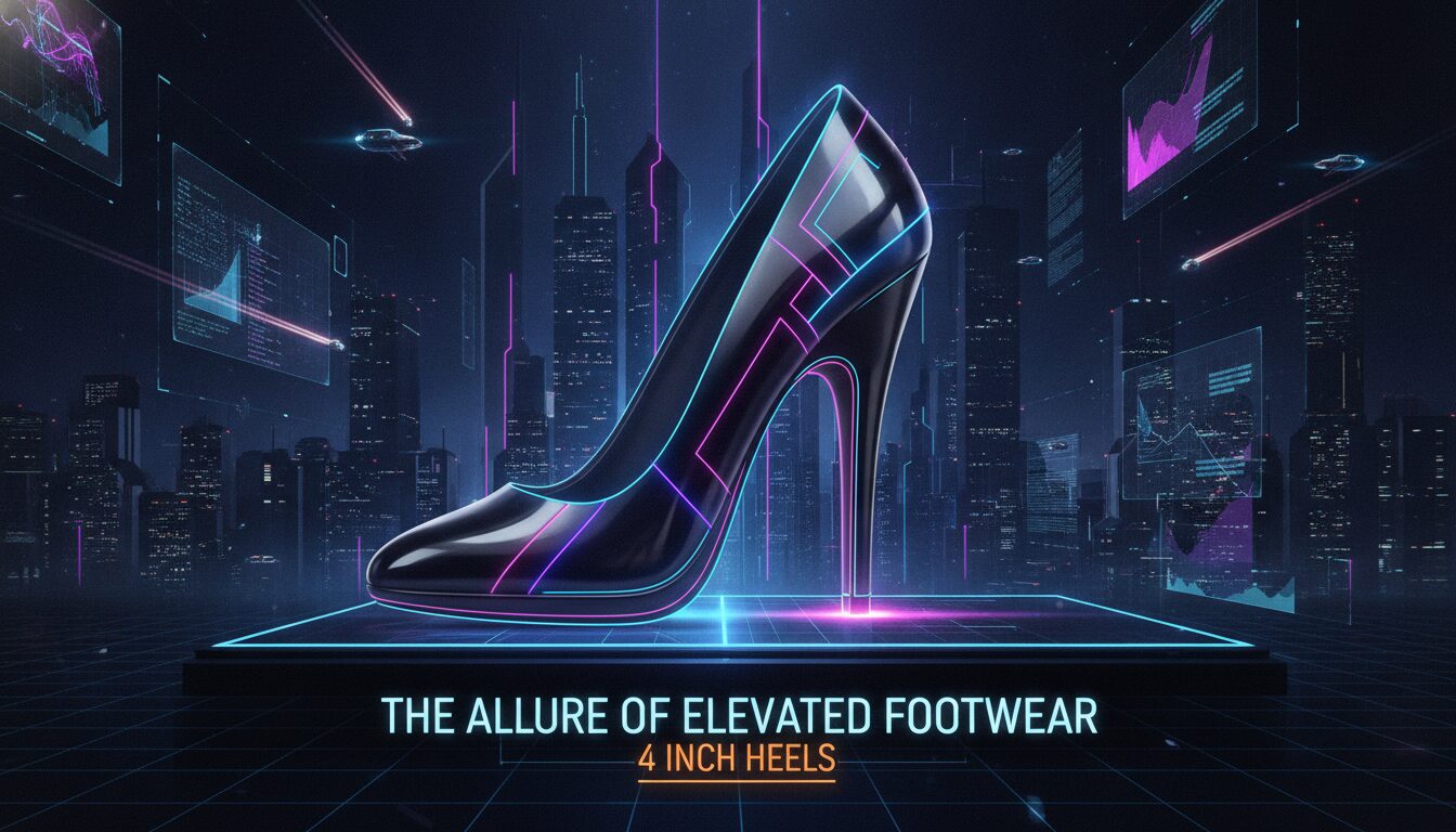 Illustration of The Allure of Elevated Footwear