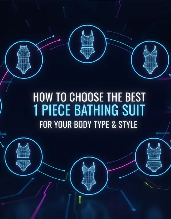 Illustration of How to Choose the Best 1 Piece Bathing Suit