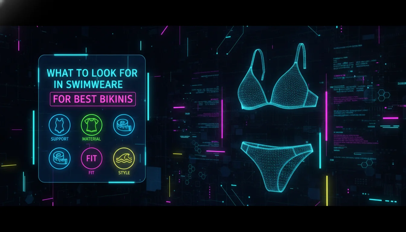 Illustration of What to Look For in Swimwear