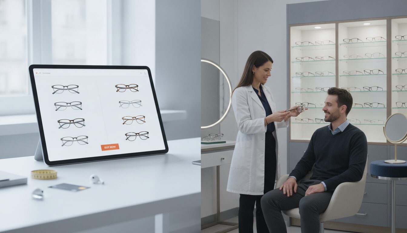 Pros and Cons of Buying Glasses Online vs. In-Store - best glasses | LEXAZI