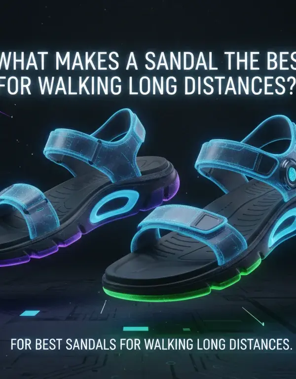 Illustration of What Makes a Sandal the Best for Walking Long Distances?