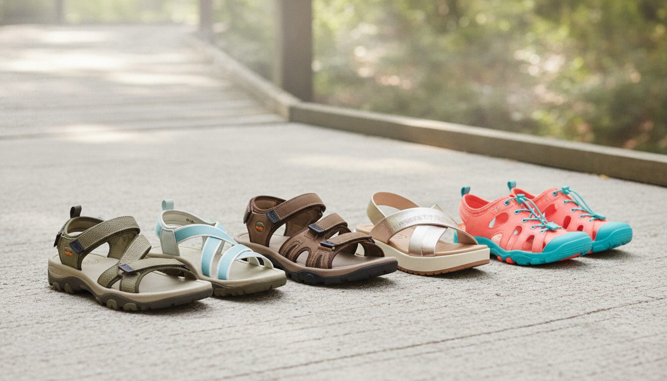 Top Styles of Walking Sandals for Every Activity - best walking sandals for ladies | LEXAZI