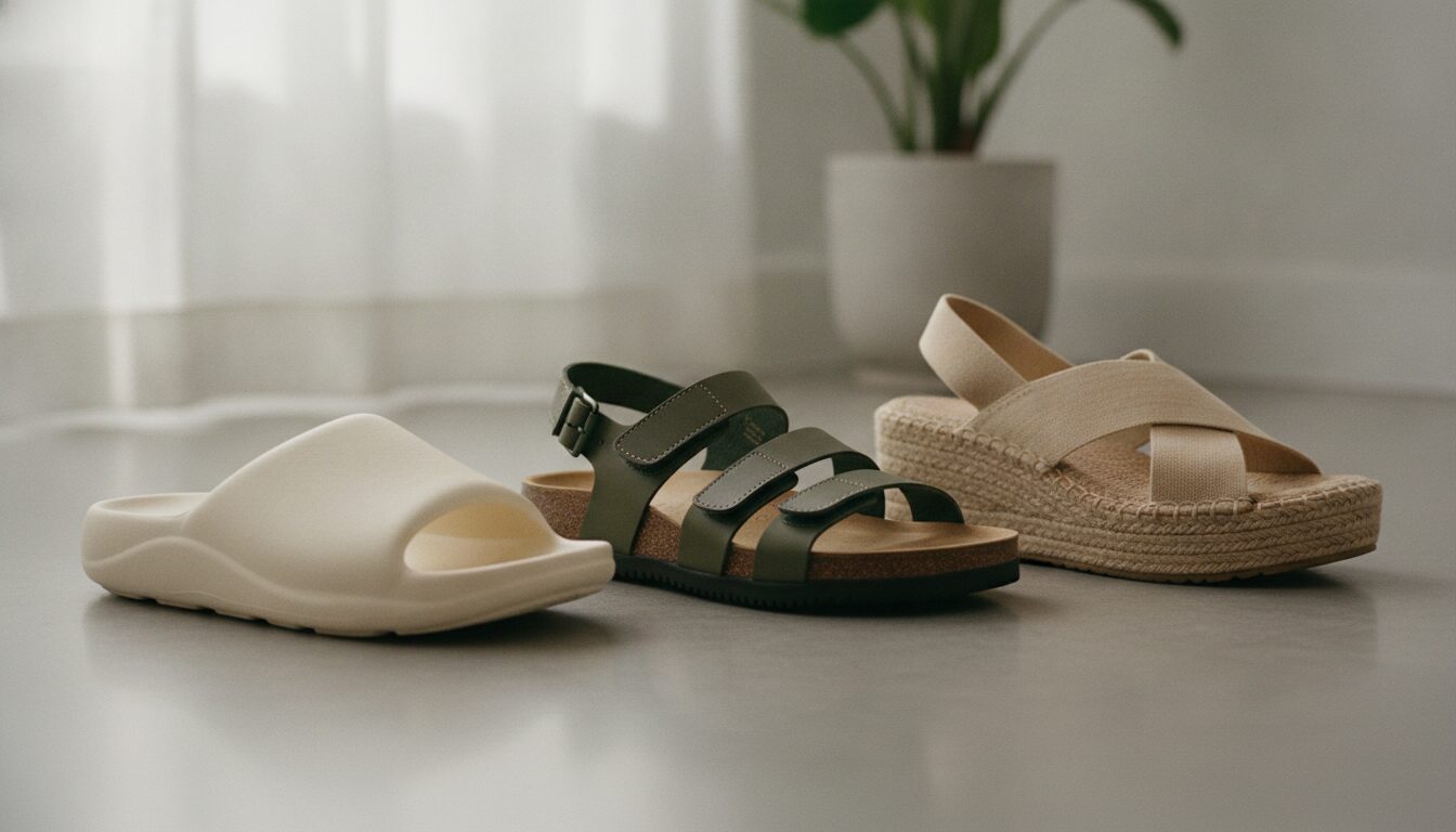 Comparison of Top Comfort Sandal Types - comfortable sandals for women | LEXAZI