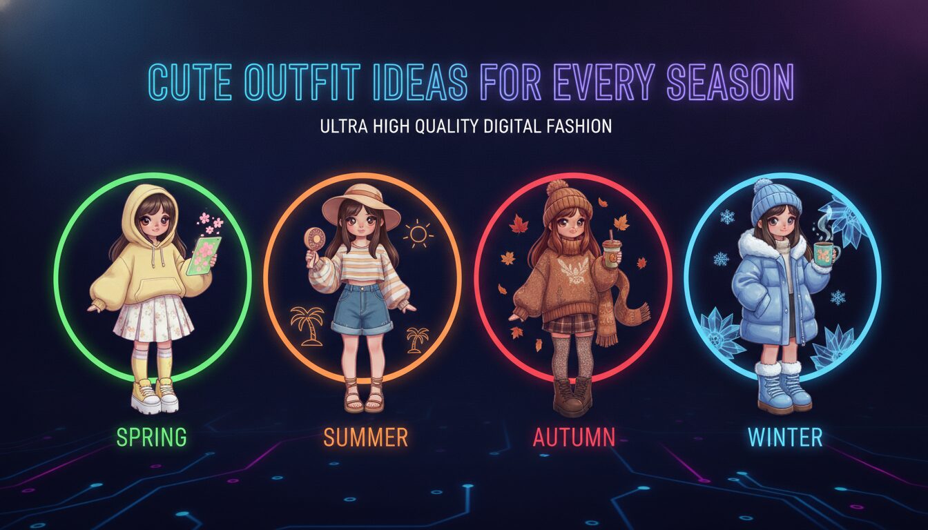 Visual guide to Cute Outfit Ideas for Every Season