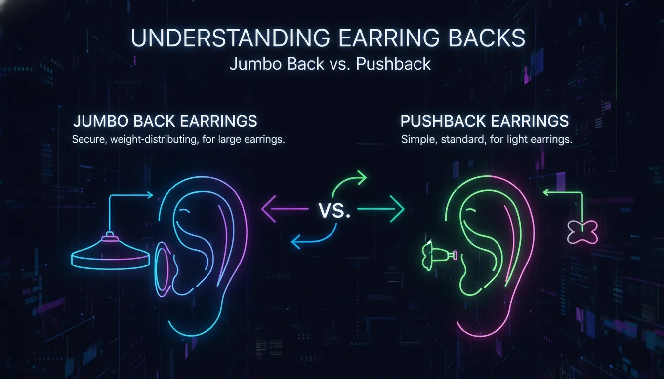Concept illustration for Understanding Jumbo Back Earrings