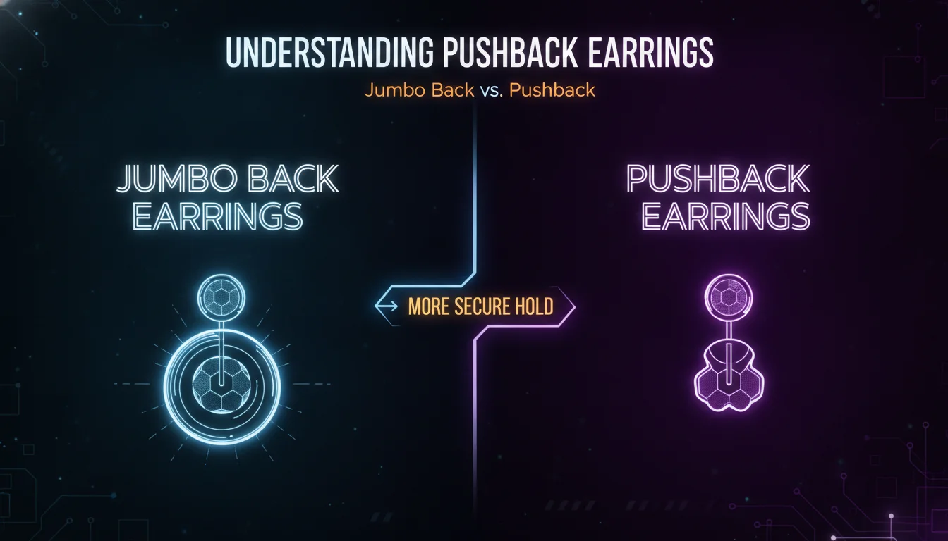 Understanding Pushback Earrings — illustrated overview