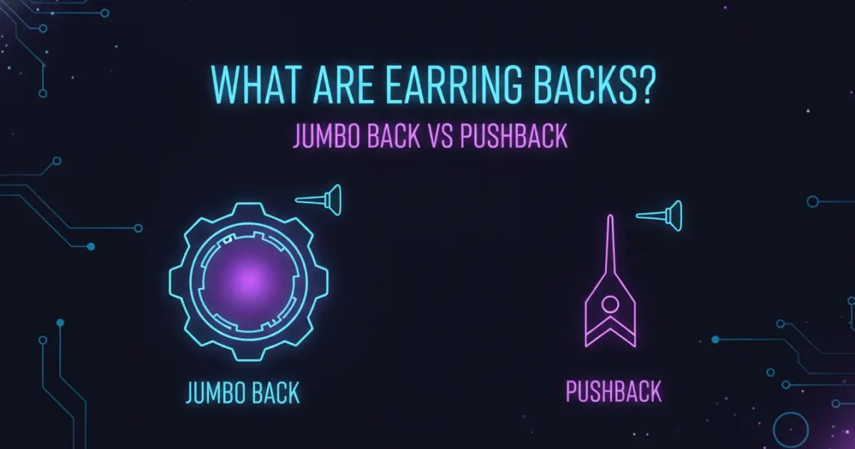 Illustration of What Are Earring Backs?