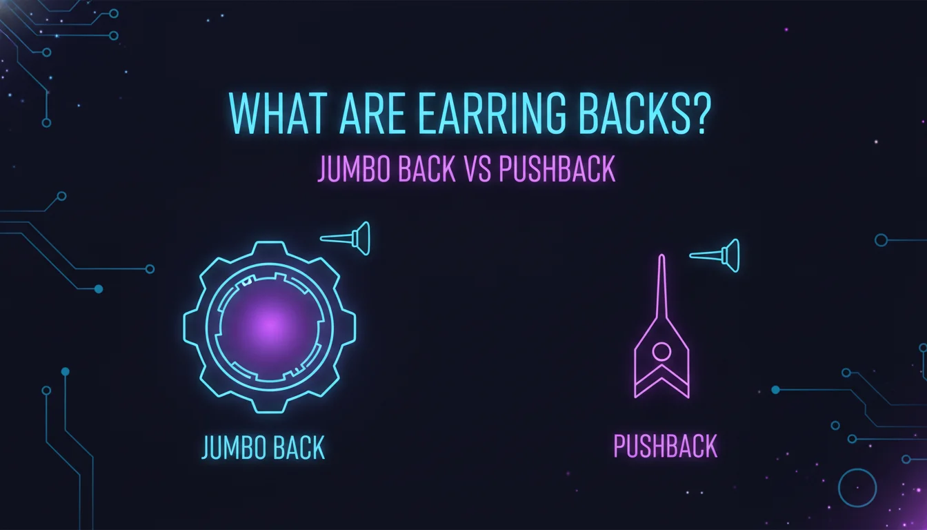 Illustration of What Are Earring Backs?