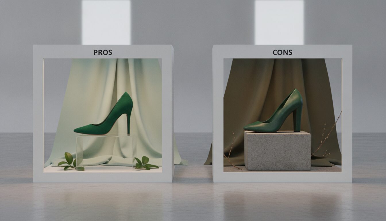 Pros and Cons of Green Color Heels - green color heels | LEXAZI