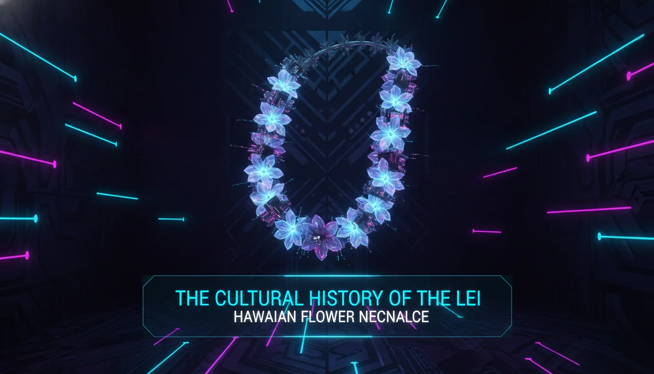 The Cultural History of the Lei — illustrated overview