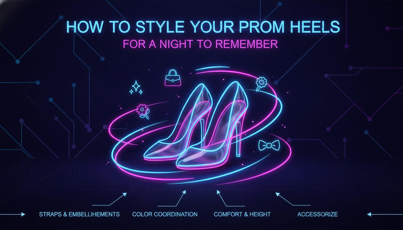 Concept illustration for How to Style Your Prom Heels