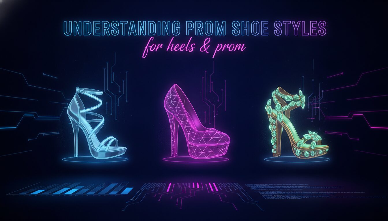 Illustration of Understanding Prom Shoe Styles