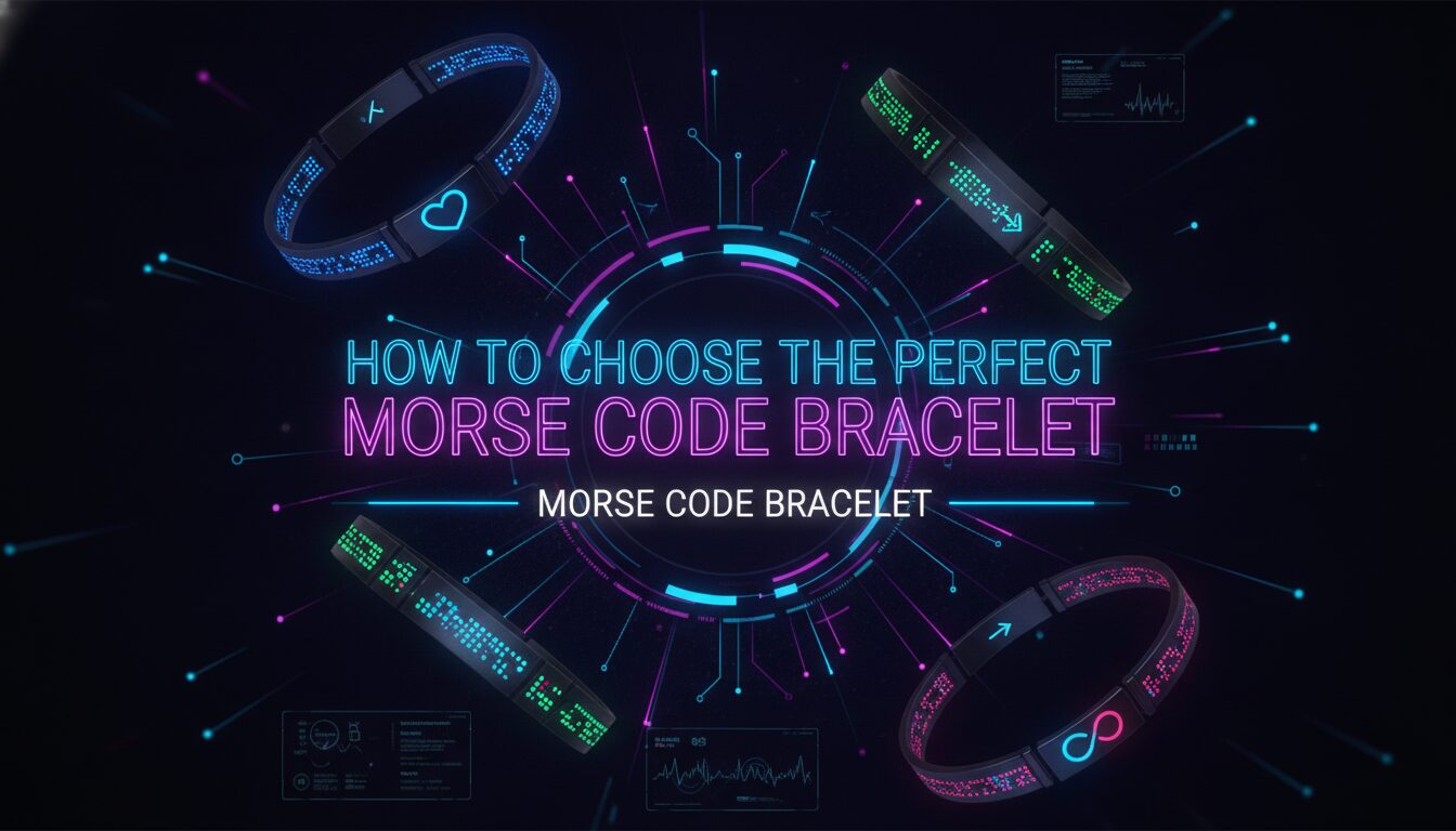 Visual guide to How to Choose the Perfect Morse Code Bracelet
