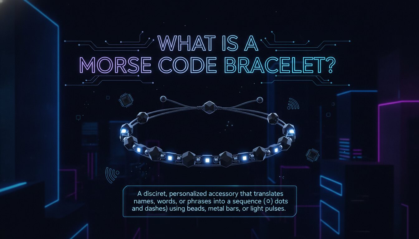 Illustration of What Is a Morse Code Bracelet?