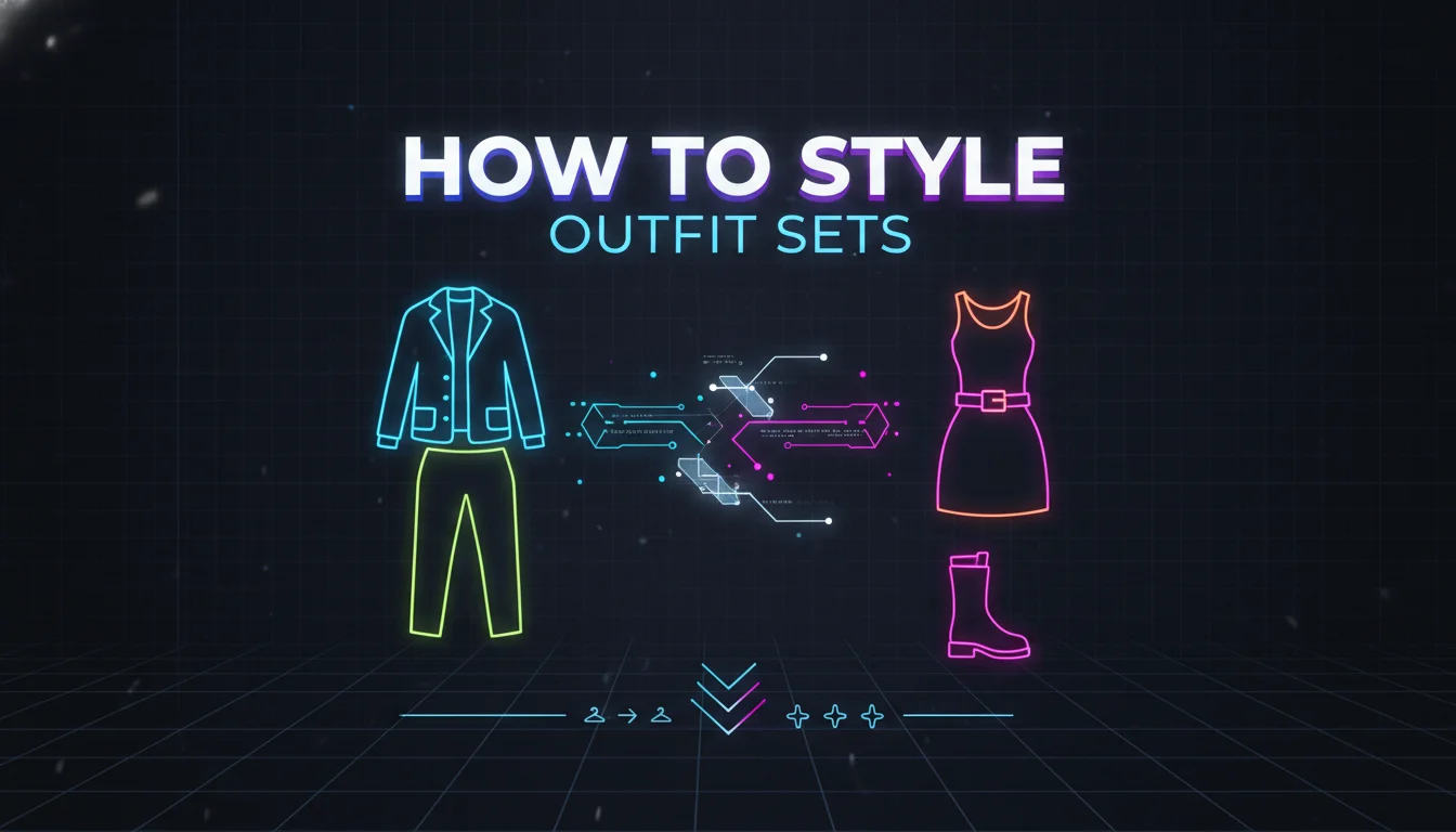 Concept illustration for How to Style Outfit Sets