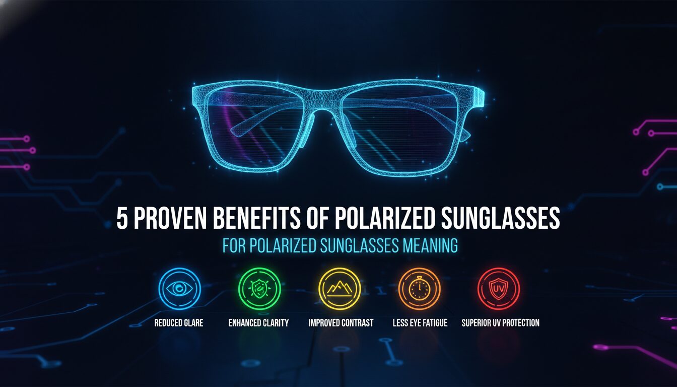 Concept illustration for 5 Proven Benefits of Polarized Sunglasses