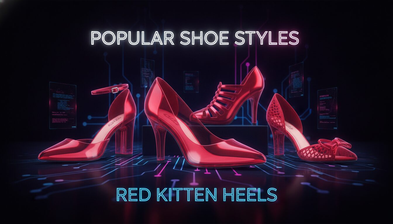 Popular Shoe Styles — illustrated overview