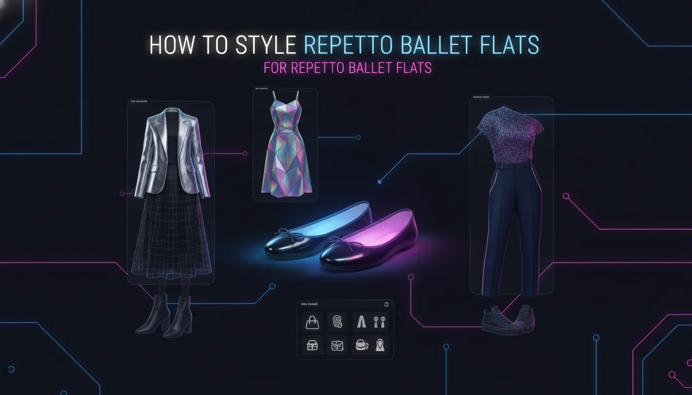 Concept illustration for How to Style Repetto Ballet Flats
