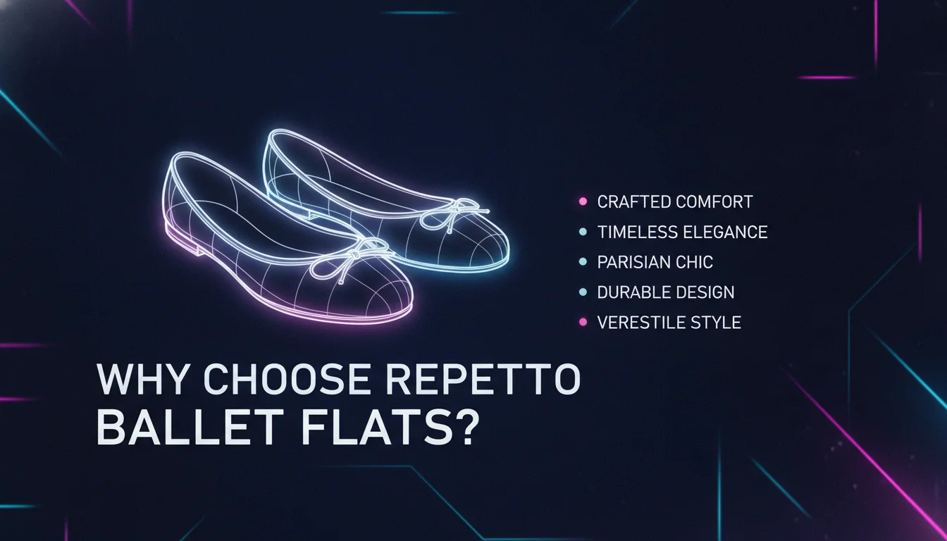 Illustration of Why Choose Repetto Ballet Flats?
