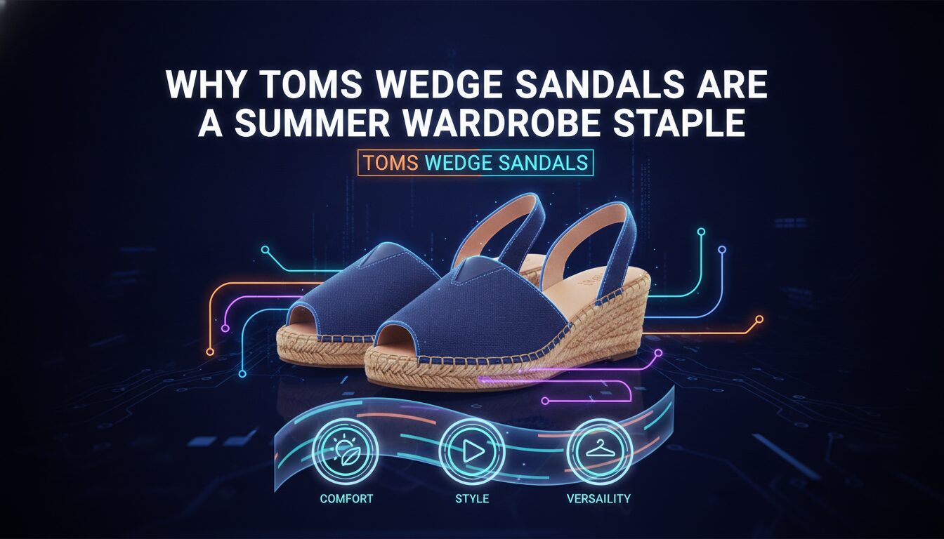 Illustration of Why TOMS Wedge Sandals Are a Summer Wardrobe Staple