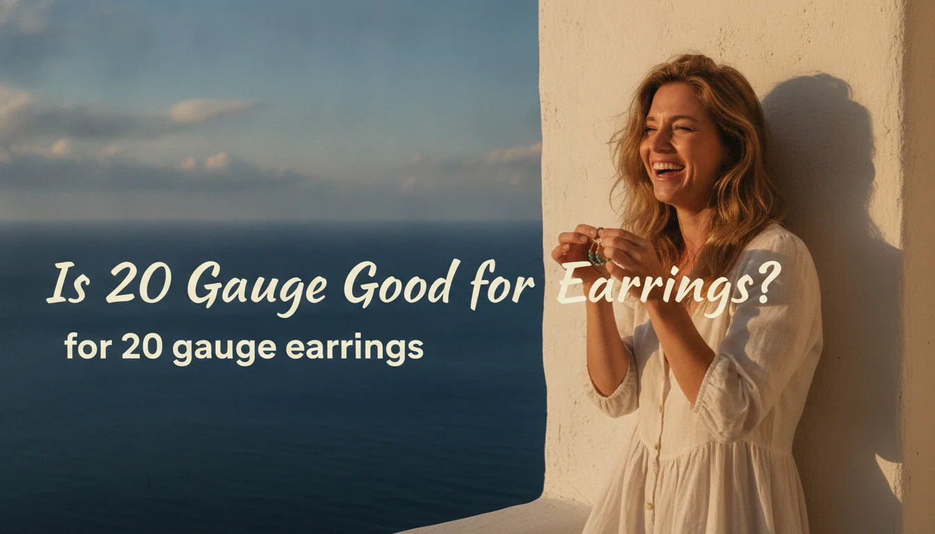 Is 20 Gauge Good for Earrings? — illustrated overview