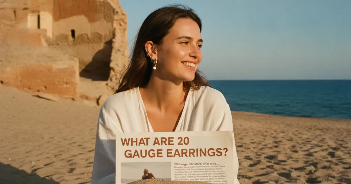 Illustration of What Are 20 Gauge Earrings?