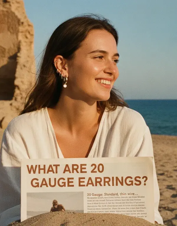 Illustration of What Are 20 Gauge Earrings?