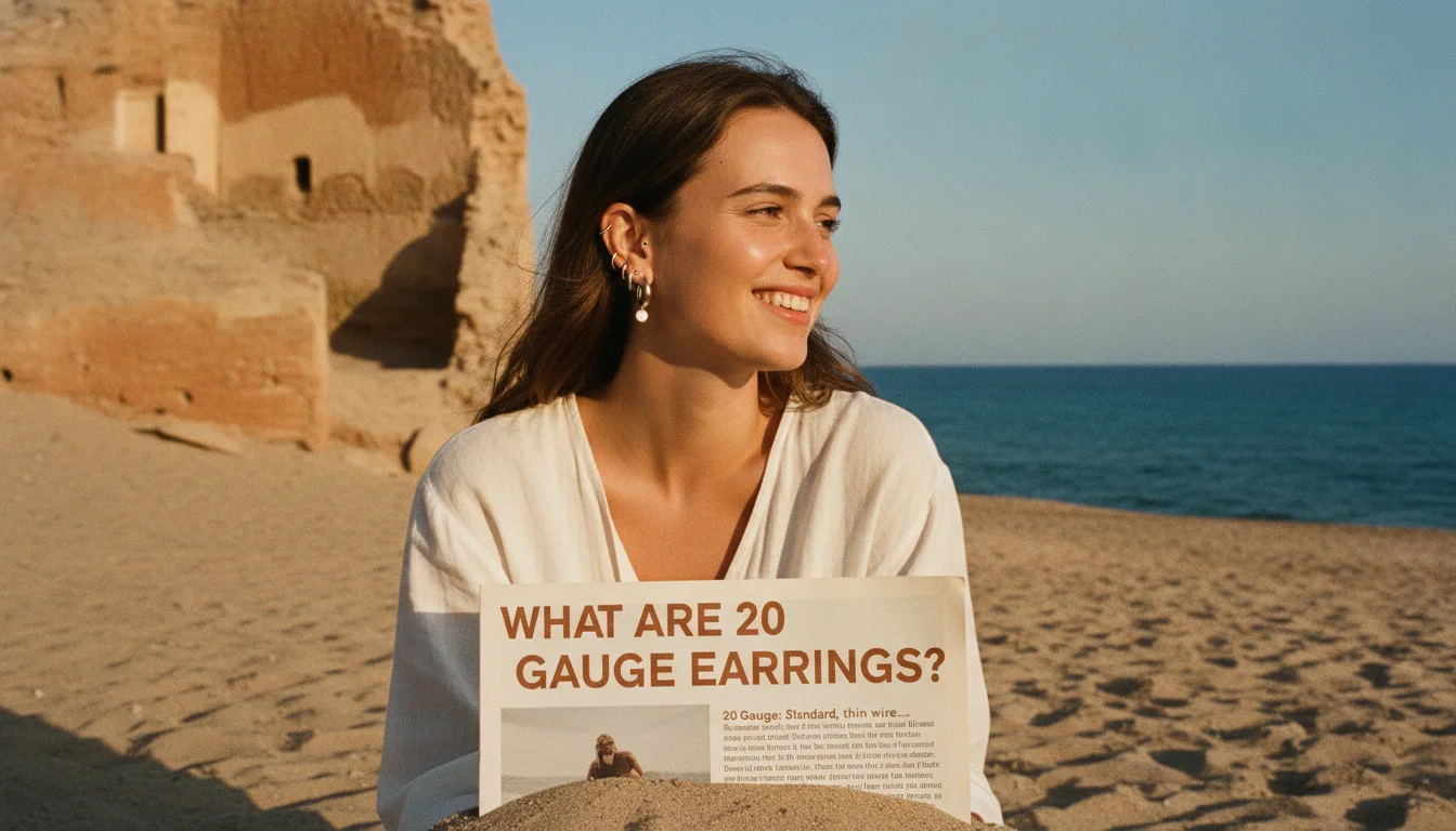 Illustration of What Are 20 Gauge Earrings?