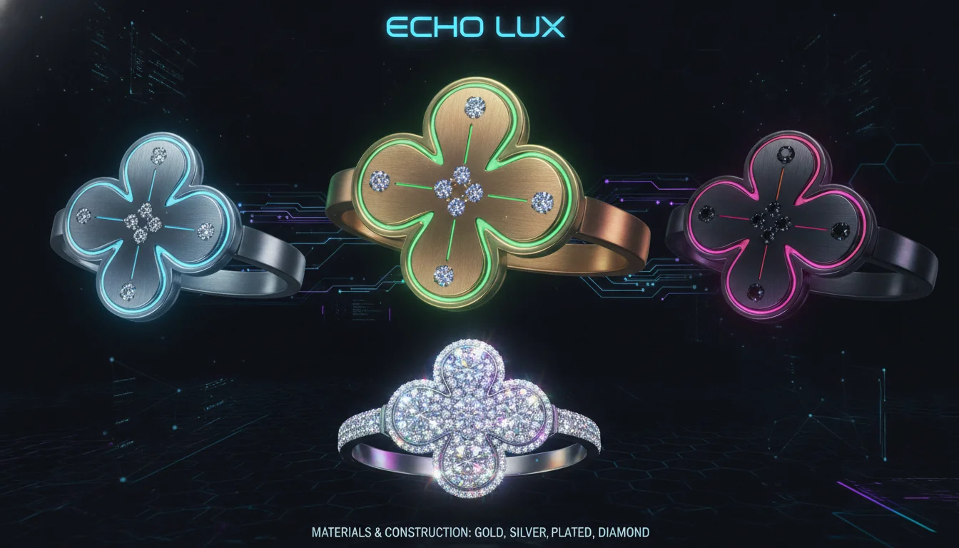 Concept illustration for Materials and Construction: Gold, Silver, Plated, and Diamond Options
