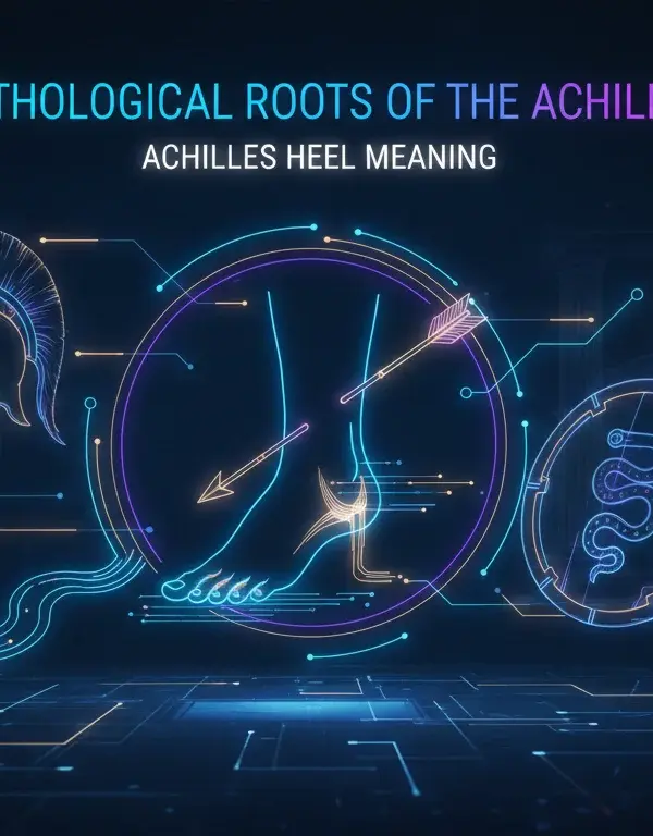 Illustration of The Mythological Roots of the Achilles Heel