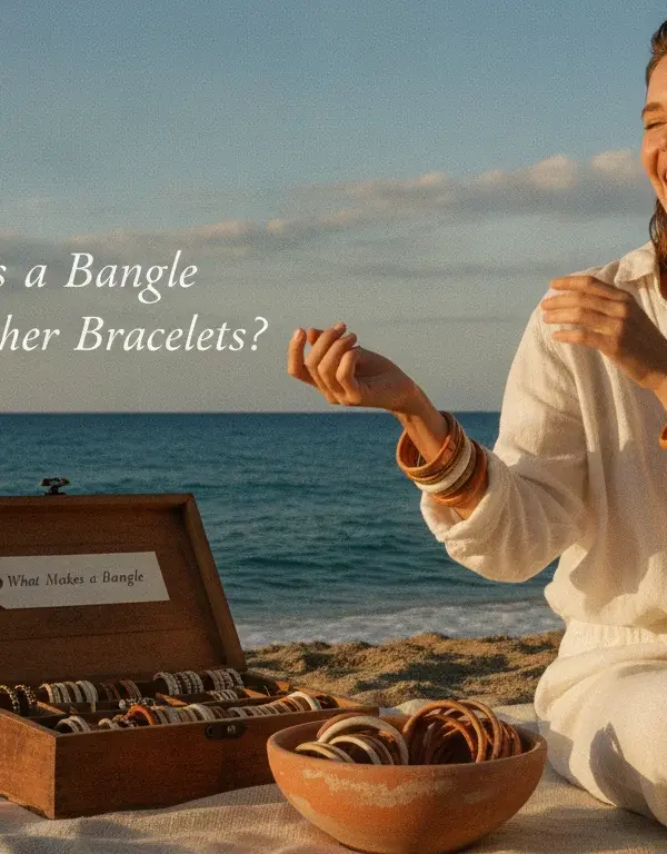 Illustration of What Makes a Bangle Different from Other Bracelets
