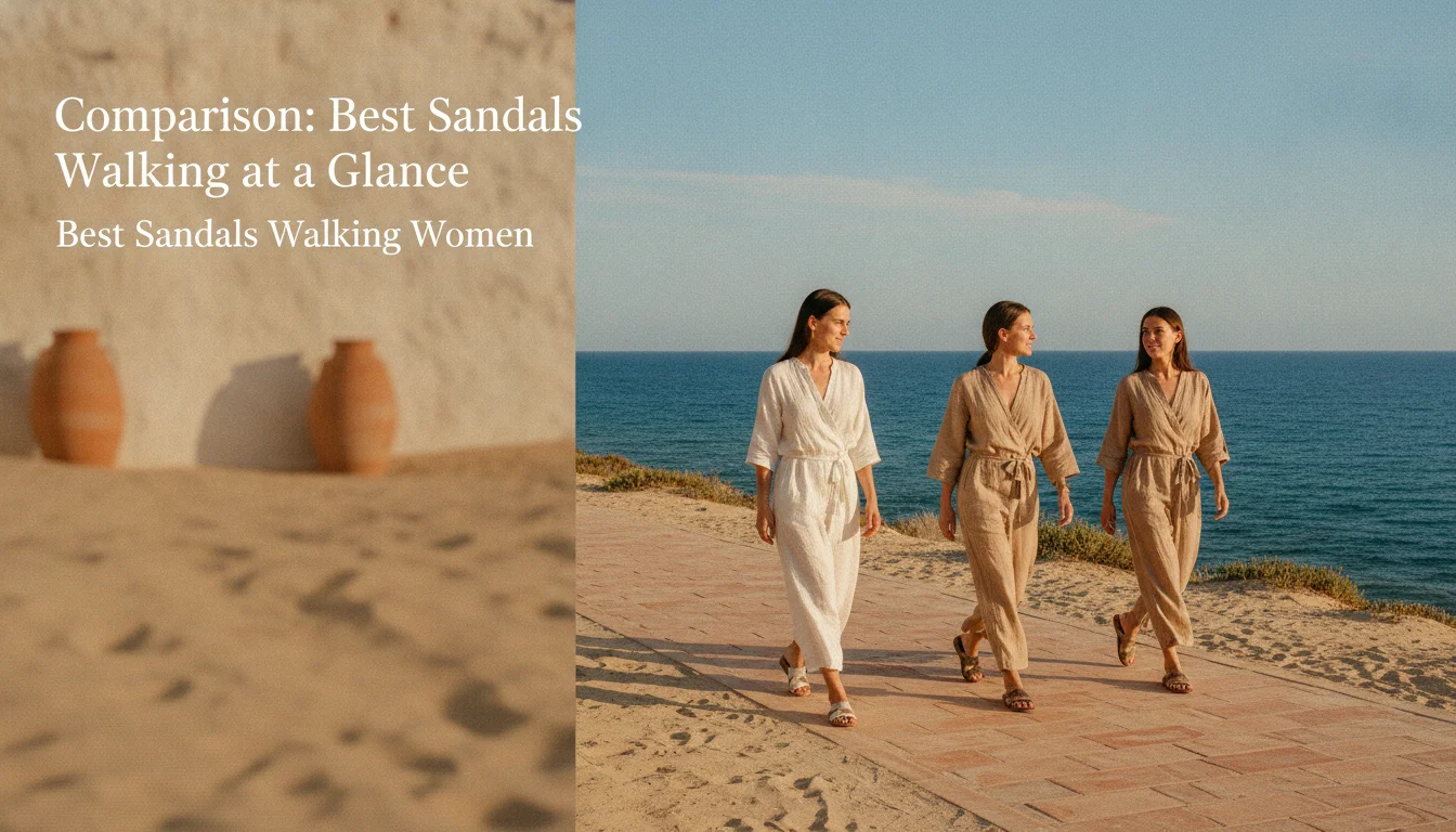 Visual guide to Comparison: Best Sandals Walking Women at a Glance