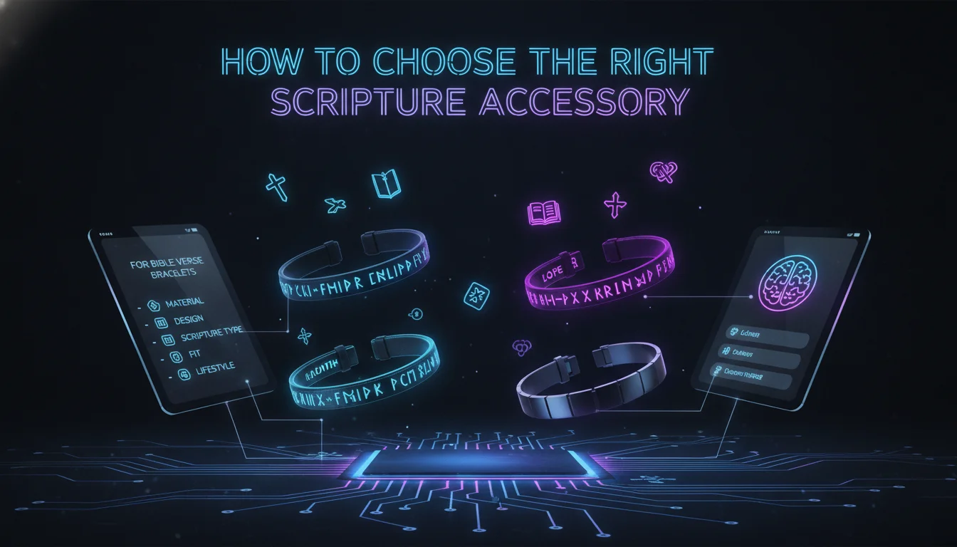 Concept illustration for How to Choose the Right Scripture Accessory