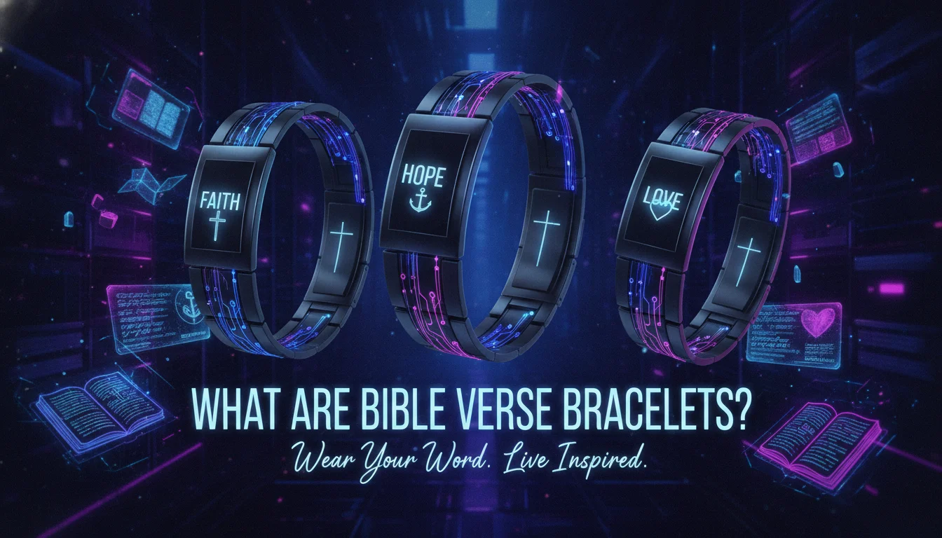 Illustration of What Are Bible Verse Bracelets?